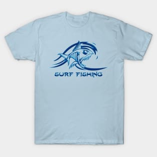 Surf Fishing Wave T-Shirt